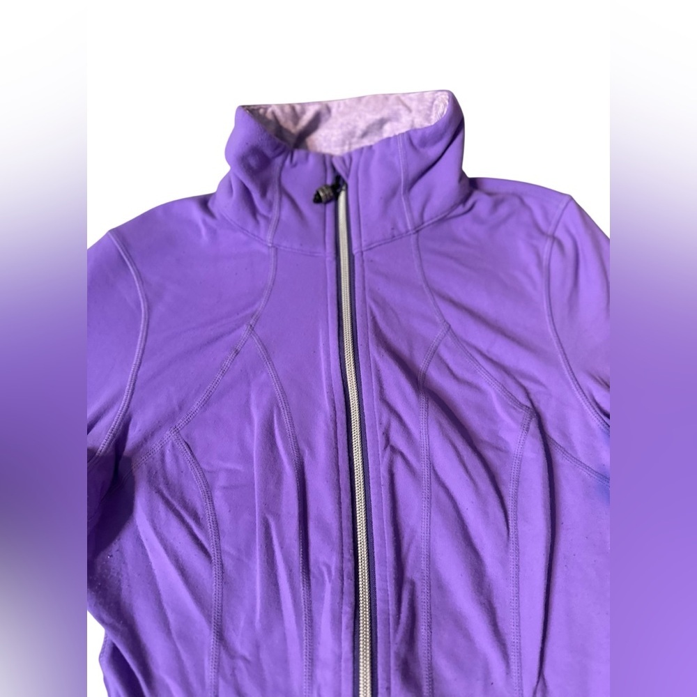 Lululemon, Ruffles Define Purple Jacket, Size 6 - Picture 6 of 8